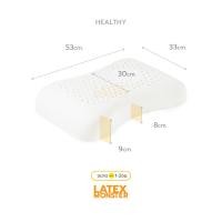 ราคา LATEXMONSTER หมอนยางพาราแท้100% ลดอาการนอนกรน ไม่ปวดคอ ช่วยรองรับสรีระ มีใบมาตรฐานรับรอง Latex Monster รุ่นเฮลตี้ (12634383)