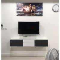 ราคา Hawa 90 Furniture ตู้แขวนติดตั้งใต้ทีวีแบบแขวน-ตู้ลอย ขาว-เทา30*160*30 ขาว-เทา30*160*30 (10745411)