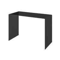 ราคา Mood & Tone Furniture โต๊ะทำงานกระจกดัดโค้งสีดำขนาด 110 ซม. รุ่น CHICAGO BLACK (11082830)