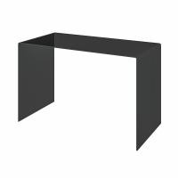 ราคา Mood & Tone Furniture โต๊ะทำงานกระจกดัดโค้งสีดำขนาด 120 ซม. รุ่น CHICAGO BLACK (11082832)