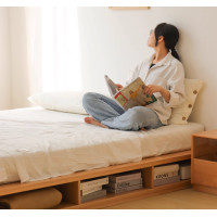 ราคา FURNATUR ตู้โชว์/ชั้นวางหนังสือ ไม้โอ๊ค รุ่น BK010 5ชั้น (12635653)