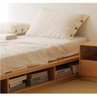 ราคา FURNATUR ตู้โชว์/ชั้นวางหนังสือ ไม้โอ๊ค รุ่น BK010 4ชั้น (12635652)