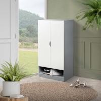 ราคา sb design square ตู้รองเท้า รุ่น preem ขนาด 60 ซม. สีขาว (60x40x120 cm.) (12137227)