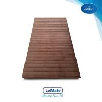 ราคา Official Lereen ที่นอนรุ่น LeMate Hybrid Latex เสริมที่นอนเดิมให้แน่นขึ้น นอนพื้น 3feet5inch 3.5ฟุต สีน้ำตาล (10834681)