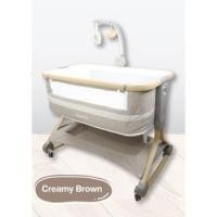 ราคา GLOWY BedsideCrib รุ่น Snug & Play เปลนอนเด็กแรกเกิดที่สามารถใช้นอนร่วมข้างเตียงกับพ่อแม่ Creamy brown (12635689)