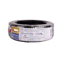 ราคา BCC สายไฟ IEC01 (THW) 1x1.5 Sqmm. ยาว 100 เมตร |ROL| สีดำ (10225450)