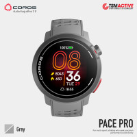 ราคา Coros Pace Pro นาฬิกาวิ่ง GPS Sport Watch จอ AMOLED สำหรับนักวิ่งและไตรกีฬา (ประกันศูนย์ไทย 2ปี) Grey (12545175)