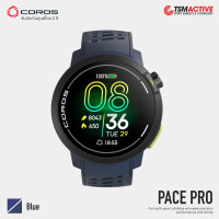 ราคา Coros Pace Pro นาฬิกาวิ่ง GPS Sport Watch จอ AMOLED สำหรับนักวิ่งและไตรกีฬา (ประกันศูนย์ไทย 2ปี) Blue (12545176)