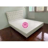 ราคา Chutikan เตียงนอนหัวเพชรคริสตัล- 6 ฟุต White (10891933)