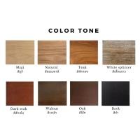 ราคา MB Teakwood เตียงไม้สักพื้นระแนง ไม่มีหัวเตียง รุ่น mbSKU-00170 สีธรรมชาติ 5 ฟุต (12029317)