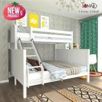ราคา Tomato KidZ เตียง2ชั้น รุ่น Vienna ถอดแยกเตียงได้ ราคาไม่รวมที่นอน แข็งแรง ทนทาน นอนได้ตั้งแต่เด็กถึงโต TK-Vienna-ขาว (12401567)