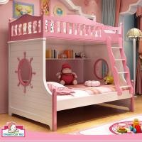 ราคา ดรีมคาร์คิตส์ เฟอร์นิเจอร์ เตียง2ชั้นรุ่น Yacht 4 ฟุต สีน้ำเงินขาวไม่มีบันไดเก็บของ 4ฟุต ชมพู (10084443)