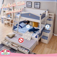 ราคา ดรีมคาร์คิตส์ เฟอร์นิเจอร์ ชุดห้องนอนเด็กรุ่น 8915 เตียง 4 ฟุต ฟ้า 5ฟุต (10084459)