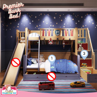 ราคา ดรีมคาร์คิตส์ เฟอร์นิเจอร์ ชุดห้องนอนเด็ก รุ่น 503B เตียง 5 ฟุต ไม้ 4ฟุต โมเดิร์น (10100439)