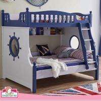ราคา ดรีมคาร์คิตส์ เฟอร์นิเจอร์ เตียง2ชั้นรุ่น Yacht 4ฟุต น้ำเงิน (10084442)