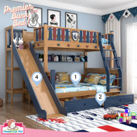 ราคา ดรีมคาร์คิตส์ เฟอร์นิเจอร์ ชุดห้องนอนเด็ก รุ่น 507 เตียง 5 ฟุต ขาวน้ำตาล 4ฟุต โมเดิร์น (10125465)