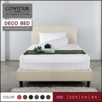ราคา CONTOURHOME เตียงพร้อมหัวเตียง รุ่น DECO 7 ขนาด 3.5 ฟุต (10183334)
