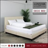 ราคา CONTOURHOME เตียงพร้อมหัวเตียง รุ่น DECO 7 ขนาด 6 ฟุต (10183332)