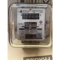 ราคา We Retail มิเตอร์ไฟ มาตราวัดไฟ TOYO 5A(15) 15A(45) มี มอก.หม้อวัดไฟ 220-250V รุ่นFA-33M IP54 15A(45) (12636162)
