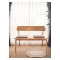 ราคา BAAN FURNITURE ม้านั่งยาวมีพนักพิงไม้ยางพารา รุ่นเฮร่า ขนาด 40x120x45 สูงรวม 85 ซม. สีธรรมชาติ (10180589)