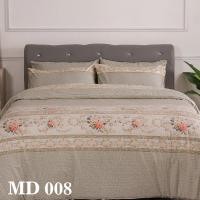 ราคา LUCKY MATTRESS ผ้าปูที่นอน Micro Touch นุ่มลื่นนอนสบาย Flower Set ขนาด 5 ฟุต 5 ฟุต 14 นิ้ว MD 008 (10398010)