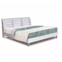 ราคา RF Furniture เตียงนอนระแนงขาลอย ขาว 5 ฟุต (10466932)