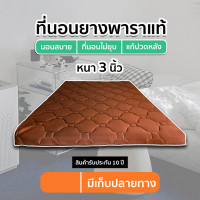 ราคา Fadell Latex ที่นอนยางพาราอัด 6 ฟุต หนา 3 นิ้ว แถมผ้าปูที่นอน S00 6 ฟุต โกโก้ (10707055)