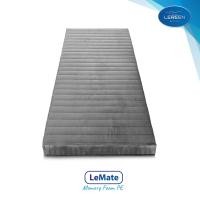 ราคา Official Lereen ที่นอนรุ่น LeMate Hybrid Latex เสริมที่นอนเดิมให้แน่นขึ้น นอนพื้น 5feet 5ฟุต สีเทา (10834683)