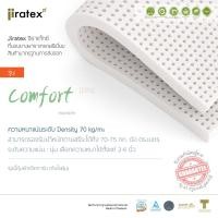 ราคา Jiratex Shop ที่นอนยางพารา comfort รุ่นนุ่มเด้ง หนา 2 นิ้ว 4feet ยางพารา 4 ฟุต (10827383)