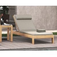 ราคา kyotohaus เตียงไม้ริมสระน้ำแบบยุโรป (ผ้าใบกันน้ำผ้าฝ้ายแห้งเร็ว)- ขนาด 65*200*25 cm. (10936095)