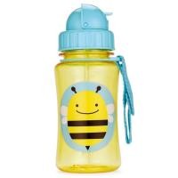 ราคา Skip Hop Zoo Straw Bottle กระติกน้ำพร้อมหลอดดูด classic BEE (12 oz.) (11013766)