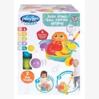 ราคา Kiddo Pacific Playgro Push Along Ball Popping Octopusของเล่นเสริมพัฒนาการสำหรับเด็ก 1 ขวบ classic Octopus (11013535)