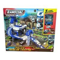 ราคา Kiddo Pacific Teamsterz Police Rescue Center 3 Cars ชุดของเล่นโรงรถตำรวจ normal classic (11013216)
