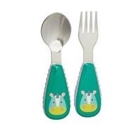 ราคา Kiddo Pacific Skip Hop Zoo Tensils Fork & Spoon ชุดช้อน - ส้อม เหมาะมือสำหรับเด็ก Unicorn classic (11017843)