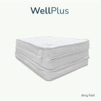ราคา WellPlus ที่นอนยางพาราพับได้ รุ่น Airry Fold หนา4นิ้ว 6 ฟุต Air Collection 2นิ้ว (12135795)