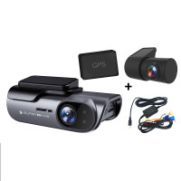 ราคา iSuper Dash Cam Lite Plus กล้องติดรถยนต์ คมชัด 2160p 4K Sensor Sony IMX335 รองรับ GPS -12M + SD 256 GB หน้า+หลังรุ่น 1+HWK (12233346)