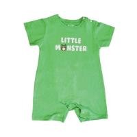 ราคา Babi Goods บอดี้สูท สีเขียว ลาย LM Little Monster S (12343682)