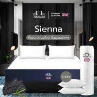 ราคา Thames ที่นอน อัดสุญญากาศ ชาโคล รุ่น Sienna หนา 6 นิ้ว นุ่ม สบายขณะนอนหลับ แถมฟรีหมอนหนุน 3 ฟุต+หมอนหนุน 1ใบ ขนาด (12345837)