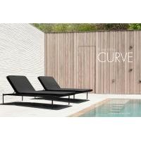 ราคา CURVE Sun Lounge เตียงอาบแดด เตียงริมสระน้ำ sunbed+cushion(เบาะ) (12396776)