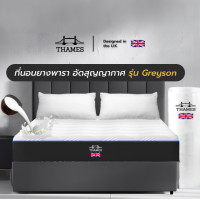 ราคา [อัดสุญญากาศ] Thames ที่นอนชาโคล รุ่น Vianne หนา 6 นิ้ว นุ่น นอนสบาย ป้องกันเชื้อรา Greyson อัดสุญญากาศ 6ฟุต (12473174)