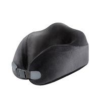 ราคา MICHELIN NECK PILLOW หมอนรองคอ เมมโมรี่โฟม Cotton Memory Foam Series รุ่น C0001-2 Dark Grey (12539460)