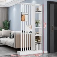 ราคา Molesun ชั้นวางของ+ระแนงกั้นห้อง แบ่งโซนพื้นที่ใช้สอยได้ดี สีขาว 100*25*200 (12639834)