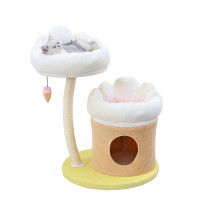 ราคา Catry - Cat Tree Ice Cream คอนโดแมว เฟอร์นิเจอร์แมว สุดน่ารัก รูปทรงไอศครีม (S/M/L) Cat Tree Ice Cream:S (12640372)