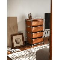 ราคา Kyotohaus ชั้นเก็บของ ชั้นวางของอเนกประสงค์ตั้งพื้น สแตนเลส ขนาด 64*42*100 สีน้ำตาล (12639697)