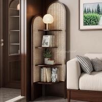 ราคา Loadingofficial-ชั้นวางของเข้ามุมสไตล์ญี่ปุ่น สีไม้เข้ม 4 ชั้น (12641327)