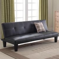 ราคา Molesun โซฟาเบด รุ่น LQ-5 โซฟาปรับนอน 3 ระดับ หุ้มหนังเงา LQ-5 สีดำหนังPD 180 CM (12639920)