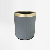 ราคา House & Home Phuket ถังขยะพลาสติก กลม GPX-22 สีเทา (12639846)