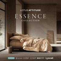 ราคา LOTUS ATTITUDE ชุดผ้าปู + ผ้านวม เทคโนโลยีผ้าถนอมผิว ทอ 800 เส้น รุ่น Essence ส่งฟรี Lily White 5 ฟุต (รวมผ้านวม) (12640419)