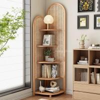 ราคา Loadingofficial-ชั้นวางของเข้ามุมสไตล์ญี่ปุ่น 5 ชั้น สีไม้อ่อน (12641328)