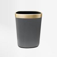 ราคา House & Home Phuket ถังขยะพลาสติก เหลี่ยม GPX-21 สีเทา (12639842)